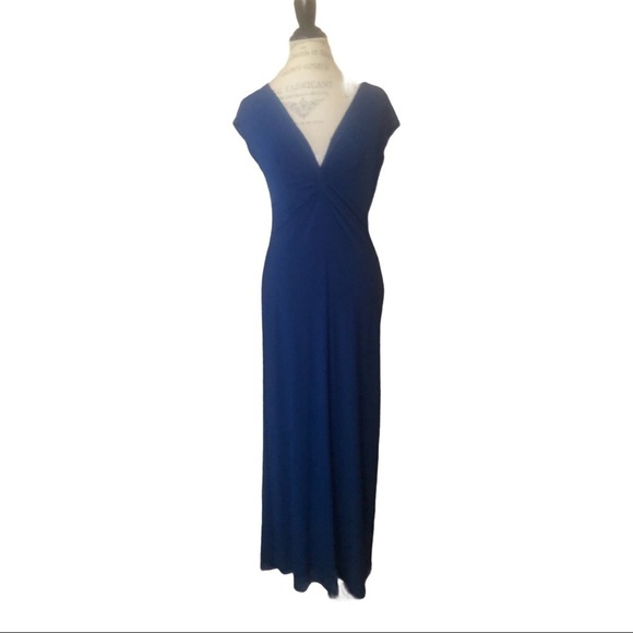Women’s Evening Royal Bleu Dress Size M - Picture 1 of 5